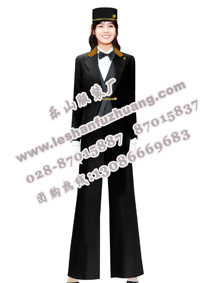乐山酒店工作服定做