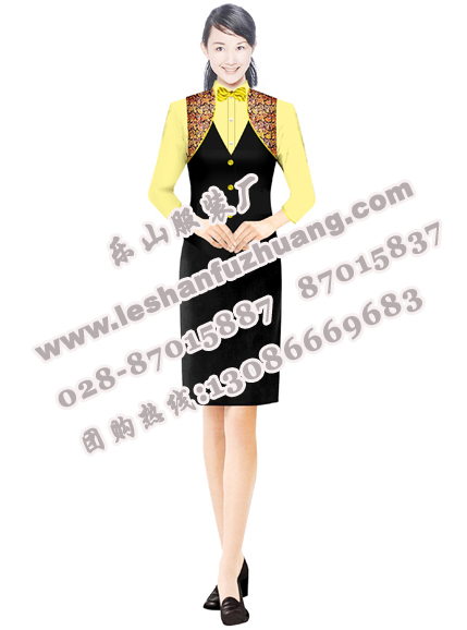 乐山酒店工作服定制