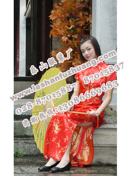 乐山旗袍礼服批发