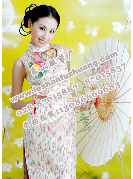 乐山旗袍礼服订做