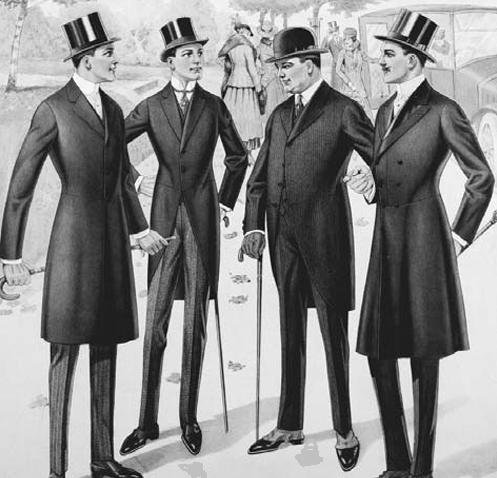 Frock夹克和晨服